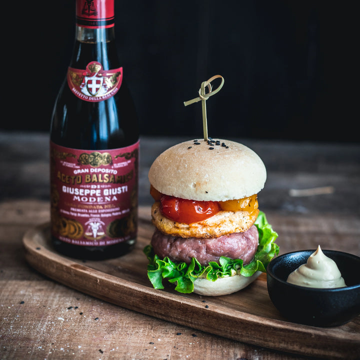 Beef Tartare Buns with Balsamic Mayonnaise