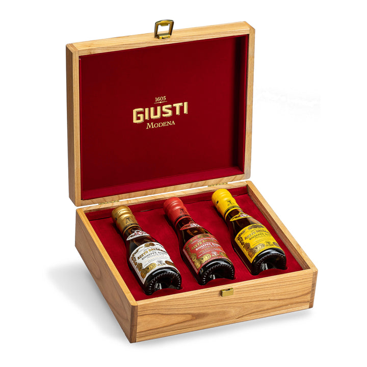 Giusi Instruments Wooden Trio set - 2, 3 & 4 Gold Medals
